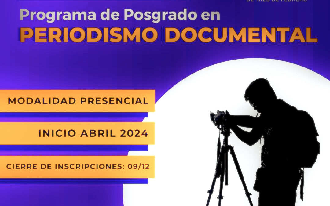CONVENIO EDA-UNTREF Posgrado en Periodismo Documental